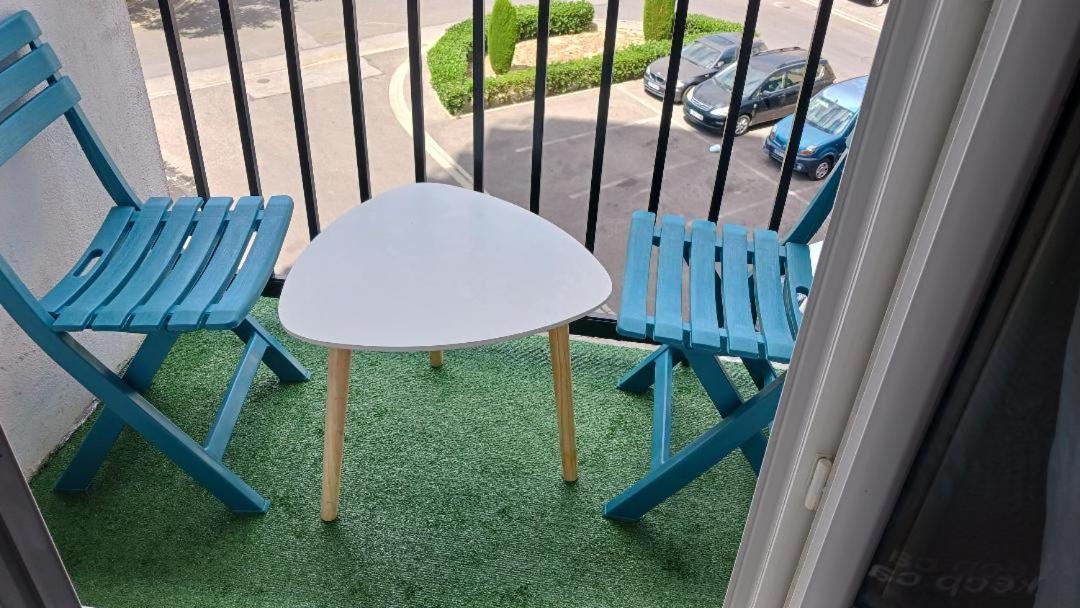 Appartement T2 Meuble Confort, Parking, Balcon,Pres Parc Des Expositions, Stades Perpignan Exterior photo